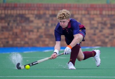 St John's College were among the teams that impressed on day two of the Nomads Hockey Festival. Photo: St John's College.