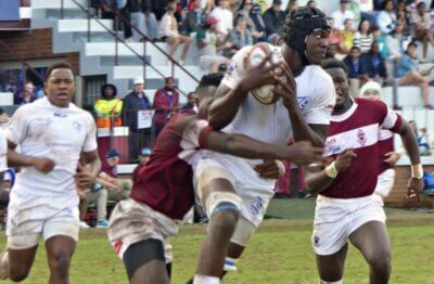 Peterhouse will hope that with three games under the belt at the Kearsney Easter Rugby Festival they've played themselves into form for their match against Michaelhouse. Photo: Brad Morgan.