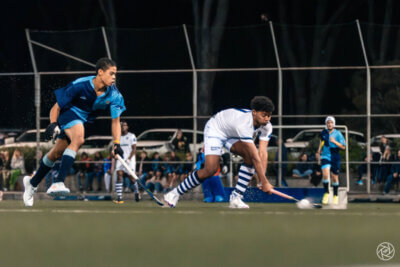 Reece Theunis was in finr form during Bishops and netted a hat-trick for his side. Photo: a_pieterse_photography