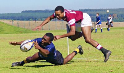 A sensational last-gasp tackle from Valentino Lenge jarred the ball loose just when it appeared that Marcwin 