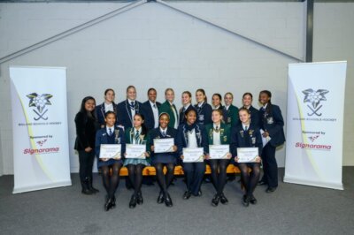 The Boland u18A girls team for 2025. Photo: Boland Hockey 