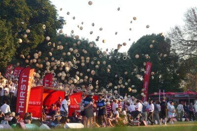 Basher Ridge was a sight to behold as Maritzburg College claimed victory on their Reunion Weekend. Photo: Brad Morgan.
