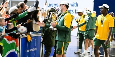 Triumphant Junior Boks welcomed back to South Africa