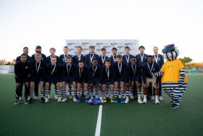 SACS crowned the 2025 champions at the Cape Town International Hockey Tournament. Photo: Enhanced Sports Media (ES MEDIA)