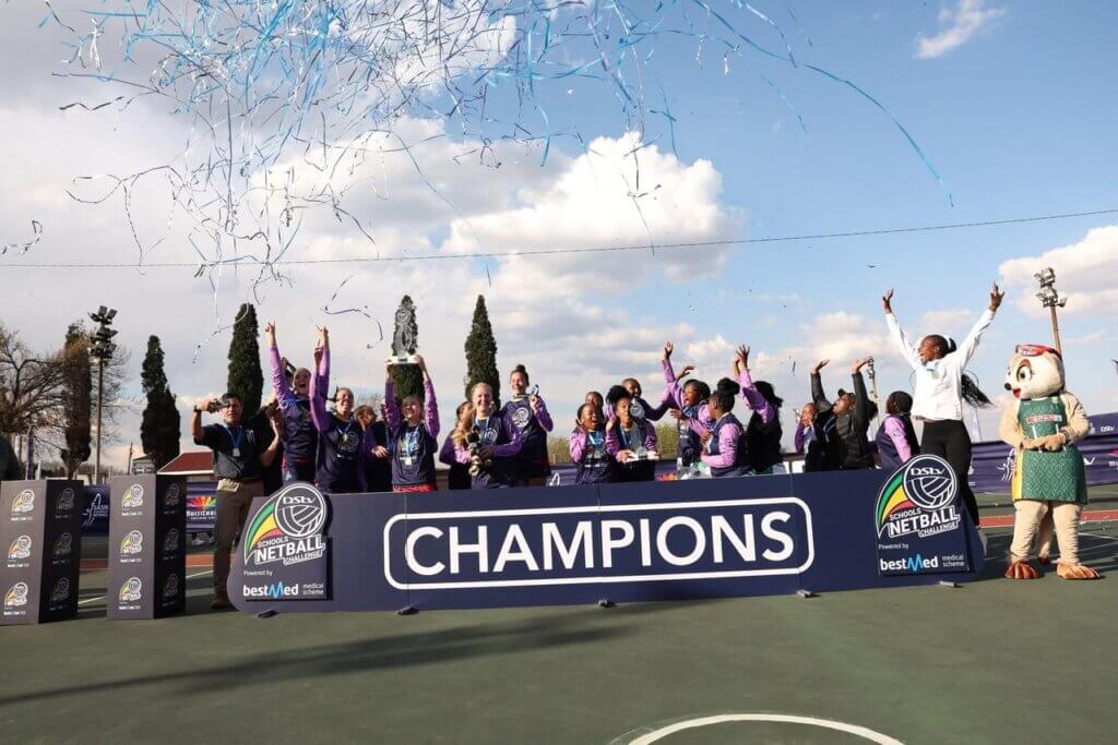 Parkies kraai koning met een doel by DStv Schools Challenge