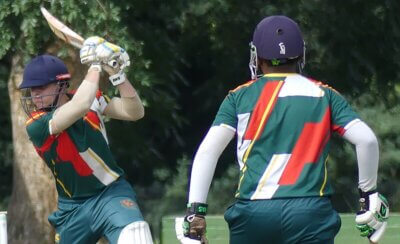 Well beaten by Michaelhouse in their previous match, Glenwood bounced back with typical grit to trounce Hilton College in the Eston One Insurance T20 night League. Photo: Brad Morgan.