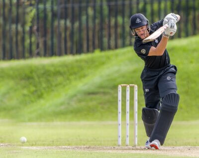 Ben Hockly's 84* made up almost 68 percent of Hilton College's runs in a six-wicket win over Maritzburg College. Photo: Justin Waldman Sports Photography.
