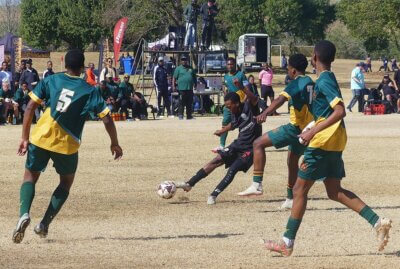 Glenwood came from behind to score a 2-1 win over Maritzburg College in the semi-finals of the Primo Big 10 in 2024. Photo: Brad Morgan.