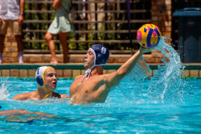 Rondebosch Boys' High defeated St John's College 12-7 in the SAC Shield final earlier this year. The two sides will meet again in the Pool stages of the SACS Water Polo Tournament. Photo: Toni Butterworth
