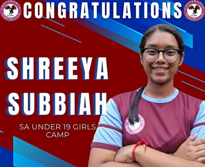 The Chatsworth Hub will be led by their inspirational captain, Shreeya Subbiah, at the Switch Schools SA20 Volume Two Final Showdown in Pretoria. Photo: Chatsworth Sporting Club.
