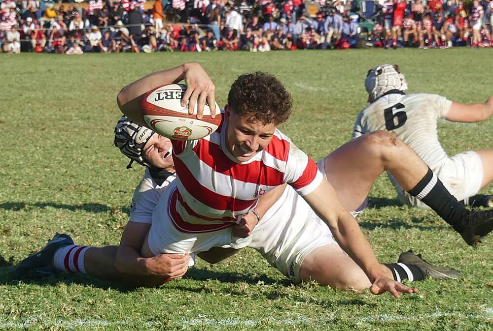Alex Jankowitz, an exciting attacking weapon, returns to the Michaelhouse 1st XV in 2026. Photo: Brad Morgan.