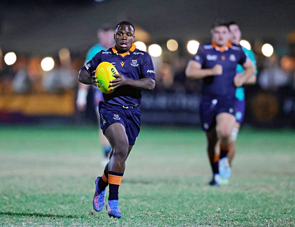 Lamla Mgedezi was the best backline player at the Noord/Suid, featuring some of the best talents in the country. He will be a headline attraction on the first day of the 2026 St John's Easter Festival. Photo: Frans Lombard/Actionpix,