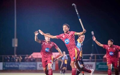 PRG captain, Seth Paterson, scored one of his side's goals in their 4-2 win against Rondebosch. Photo: Dian Lategan.