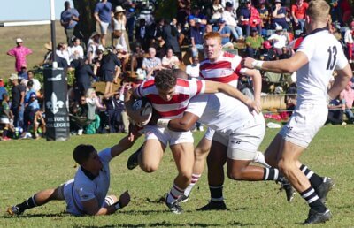 Sharks' Craven Week centre Alex Jankowitz and Michaelhouse visit St John's College on Saturday. Hilton College faces Pretoria Boys High in Pretoria. Photo: Brad Morgan.